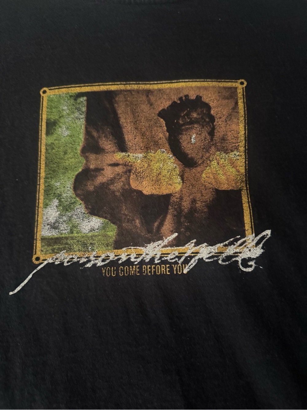 Poison The Well Black Graphic Men’s T-Shirt Size Medium